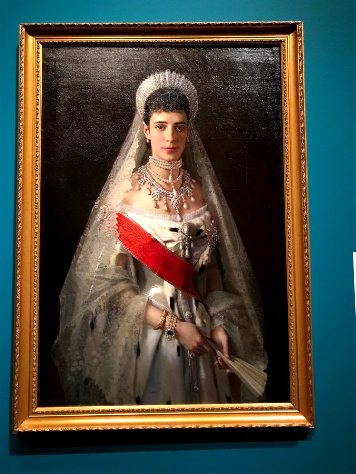 Ivan Kramskoy - Portrait of Empress Maria Feodorovna