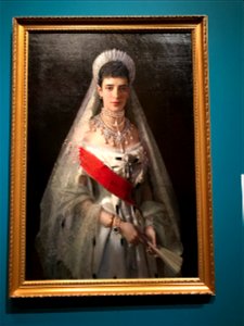 Ivan Kramskoy - Portrait of Empress Maria Feodorovna