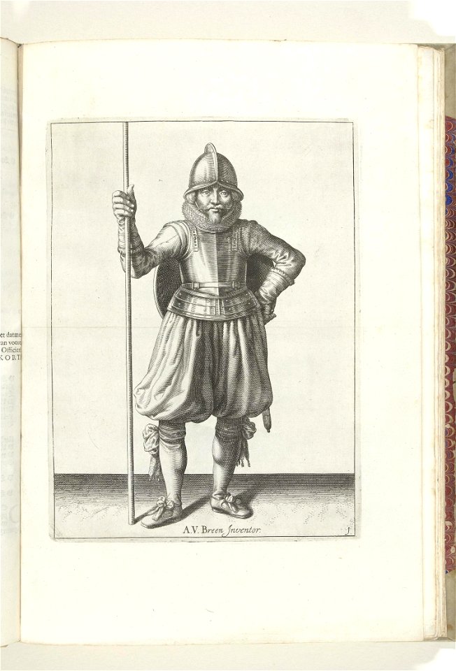 J (pikeman) Book illustrations of Nassausche wapen-handelinge, van schilt, spies, rappier, ende targe