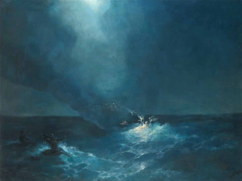 Ivan Konstantinovich Aivazovsky - The birth of Aphrodite, 1887