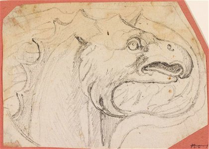 Ingres - MI.867.2166, Tête de griffon