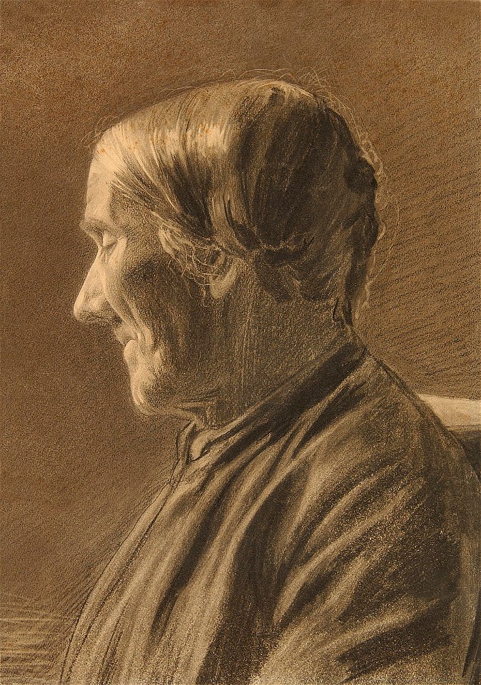 Ivan Grohar - Portret matere