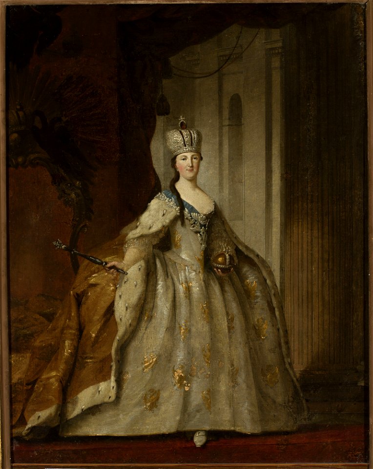 Ivan Petrovič Argunov - Portrait of Catherine II - M.Ob.881 MNW - National Museum in Warsaw