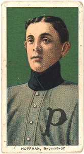 Izzy Hoffman, Providence Team, baseball card portrait LCCN2008677019