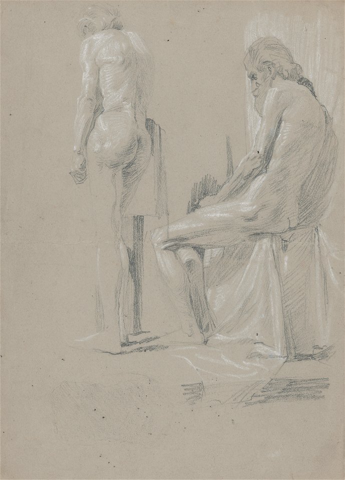 Ivan Žabota - Model in atelier