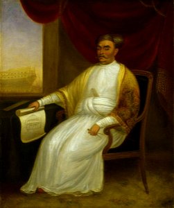 J. Dorman (active c.1830) - Jamsetjee Bomanjee Wadia (1756–1821) - BHC2803 - Royal Museums Greenwich