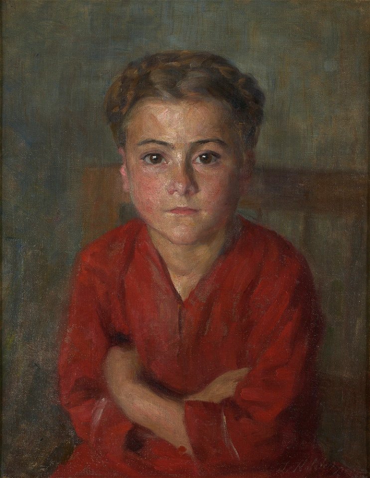 Ivana Kobilca - Deklica