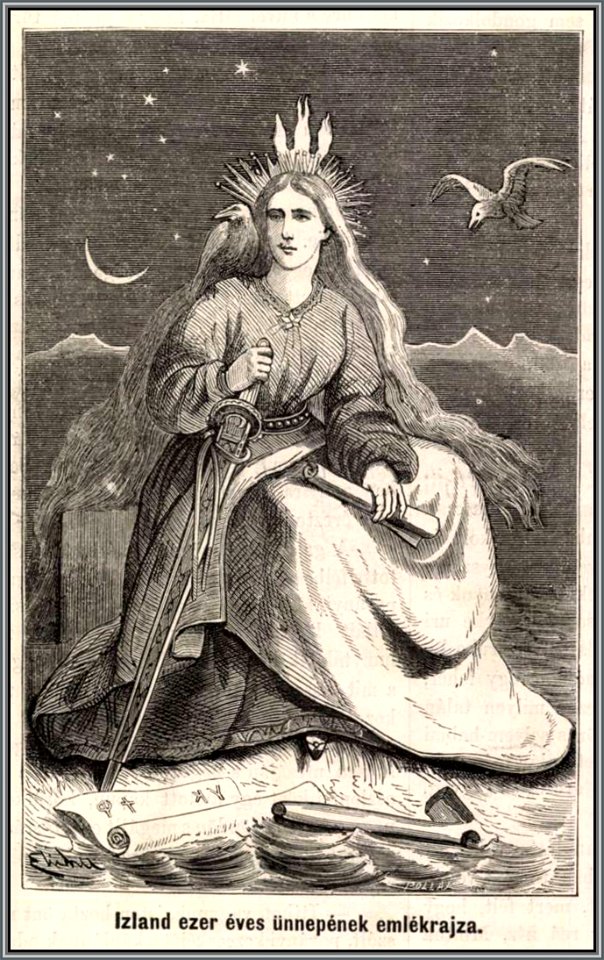 Izland ezeréves ünnepének emlékrajza. Mo. és a Nagyvilág, 1877