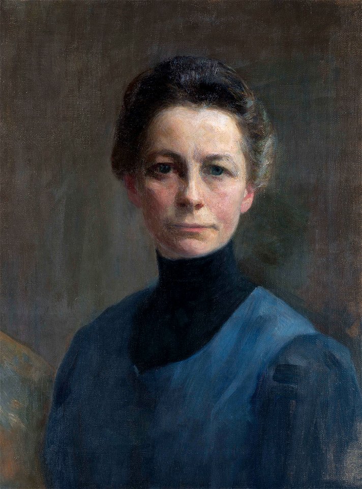 Ivana Kobilca - Avtoportret (1893-95)