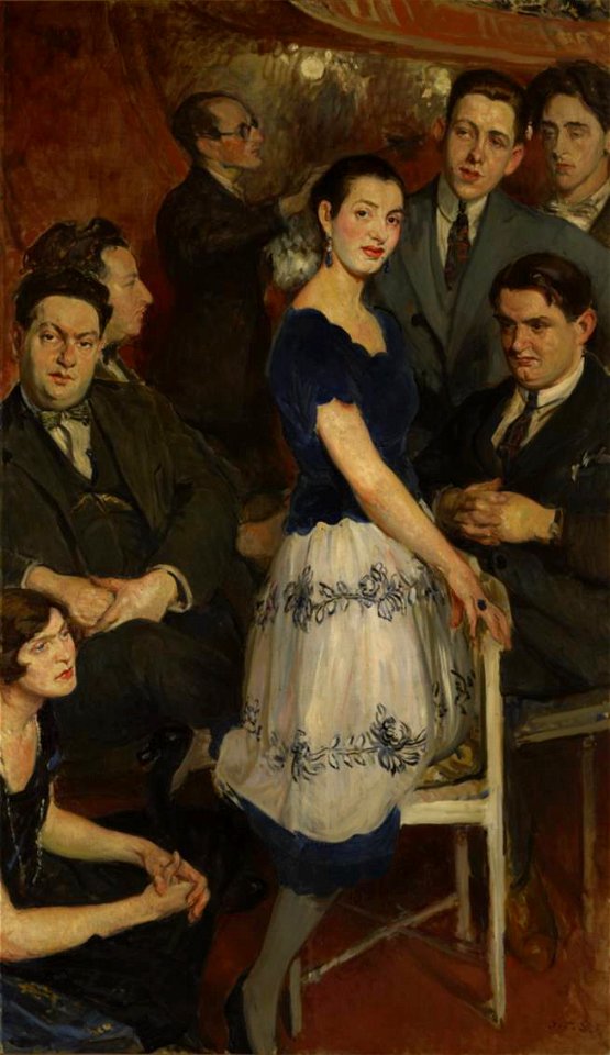 J E Blanche le groupe des six 1922