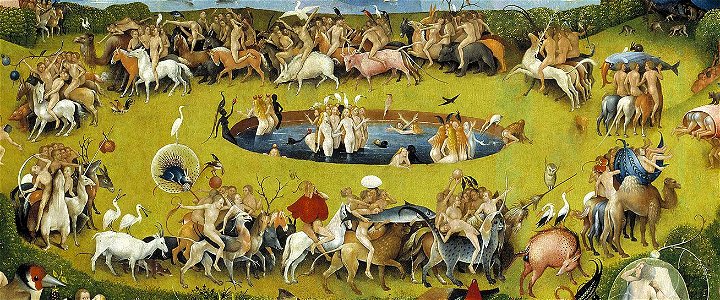 J. Bosch The Garden of Earthly Delights (detail 5)
