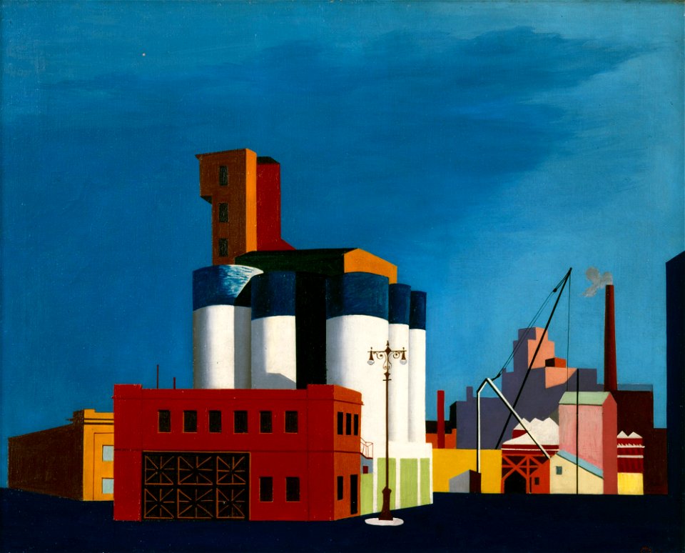 J. Francis Criss - Waterfront - 43.96 - Detroit Institute of Arts