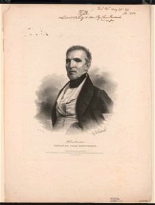 J.J. Crittenden, senator from Kentucky - from life on stone by Chs. Fenderich. LCCN2003655018