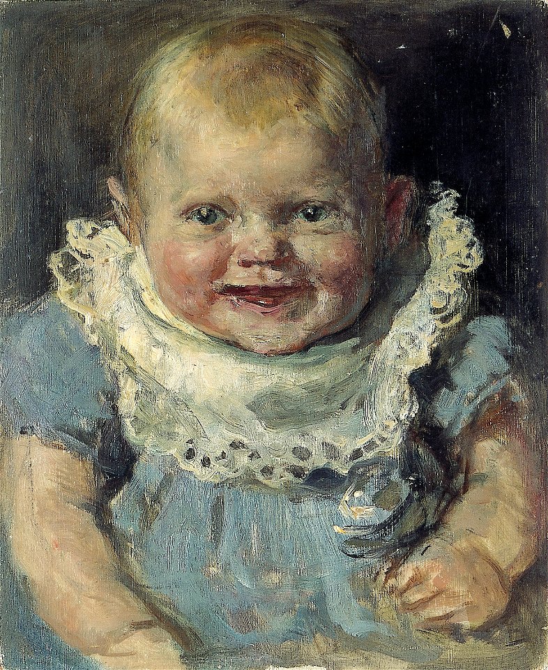 J.A. de Jonge - Studie van een baby - AB798 - Cultural Heritage Agency of the Netherlands Art Collection