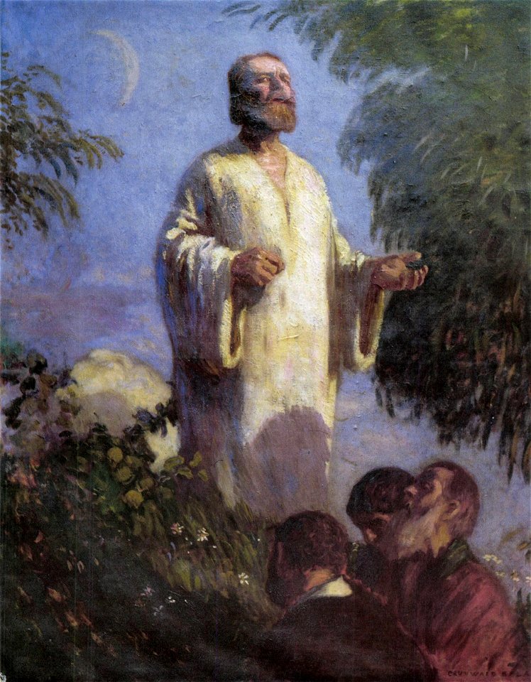 Iványi Christ in Garden Getsemane 1903