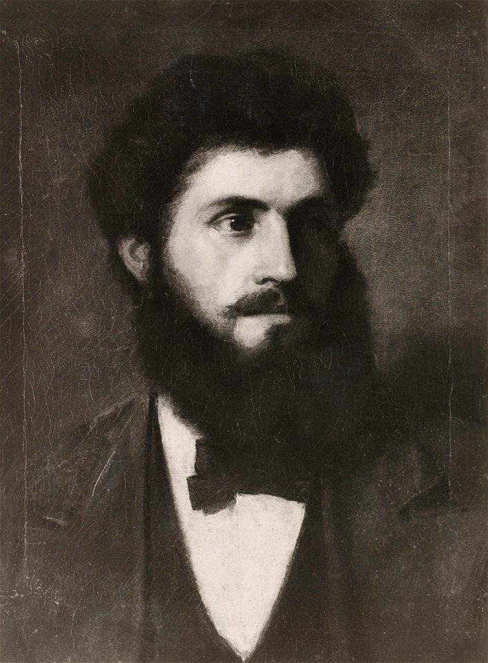 Ivan Franke - Portret bradatega moža
