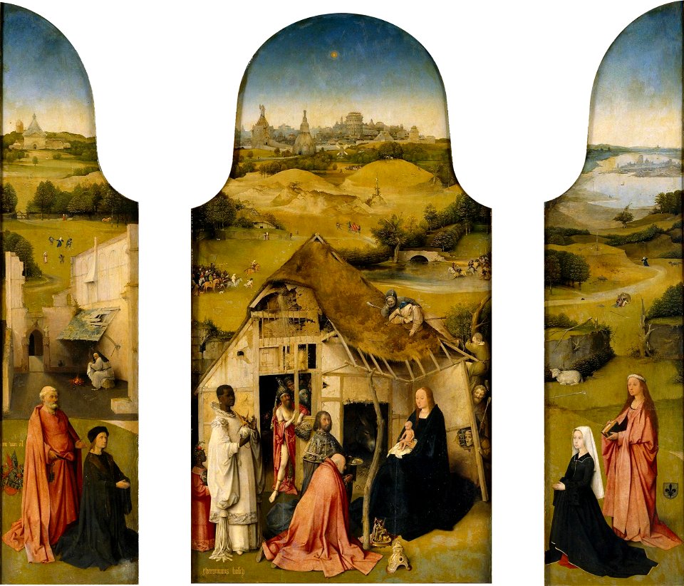 J. Bosch Adoration of the Magi Triptych