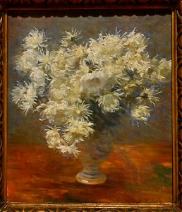 Ivana Kobilca White Chrisanthenums