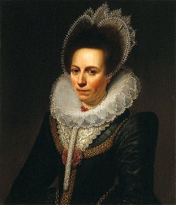 J.A. van Ravesteyn - Agnes van den Boetzelaer (1565- na 1613) - C2108 - Cultural Heritage Agency of the Netherlands Art Collection