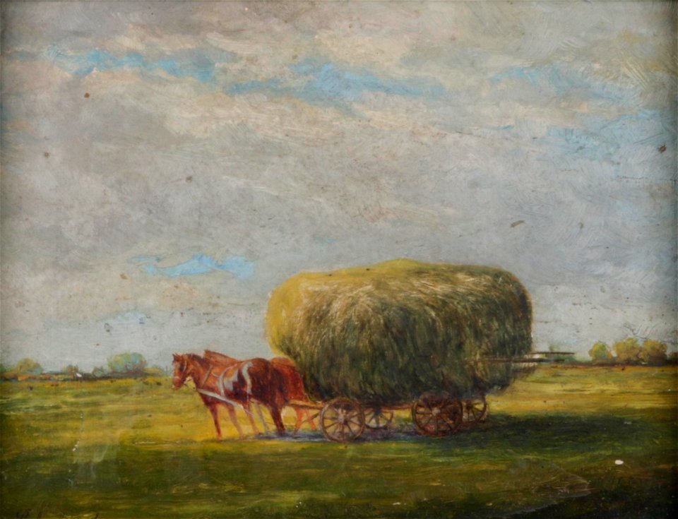 Izsák Perlmutter - Ein Heuwagen
