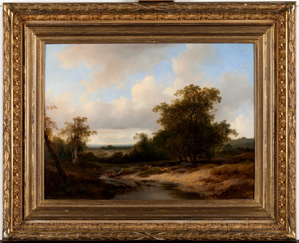 J.W. Bilders - Landschap - NK3301 - Cultural Heritage Agency of the Netherlands Art Collection