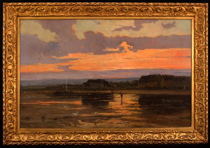 Iwill - Solitude, le soir , Morsalines (Manche) - PPP3713 - Musée des Beaux-Arts de la ville de Paris