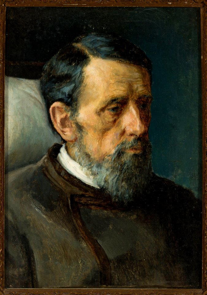 Ivan Nikolayevich Kramskoy - Portrait of a man - M.Ob.1158 MNW - National Museum in Warsaw