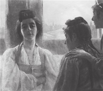 Ivana Kobilca - Bošnjakinja s služabnicama