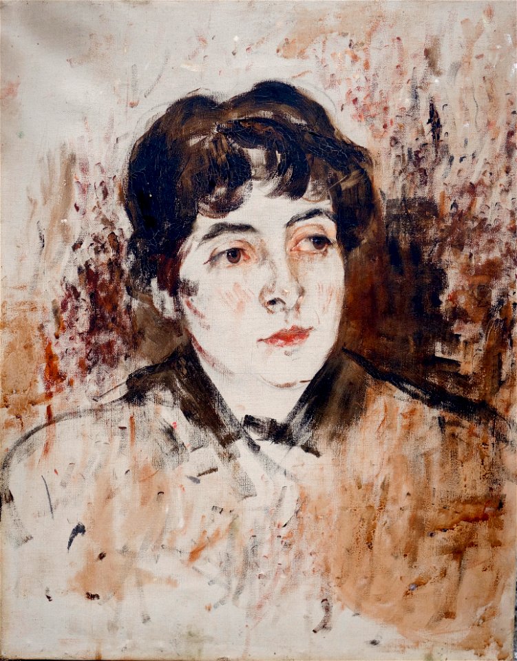 Ivana Kobilca - Skica za portret Fleretove