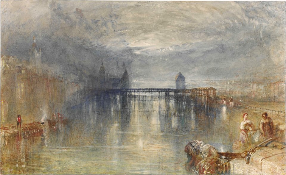 J. M. W. Turner - Lucerne-Moonlight