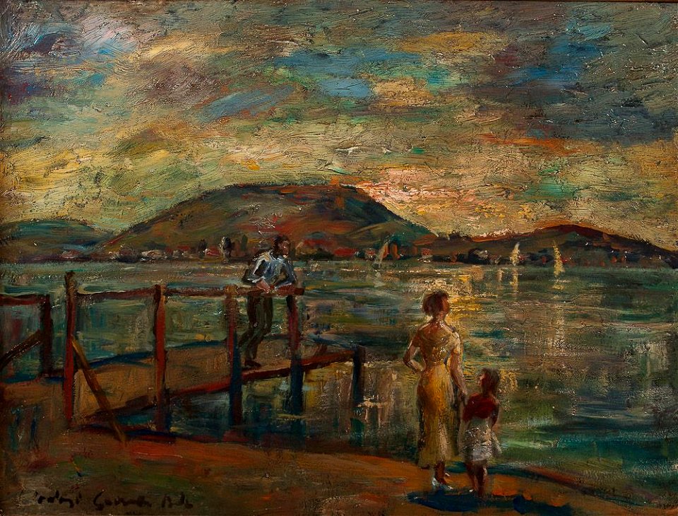 Iványi Pier on Balaton