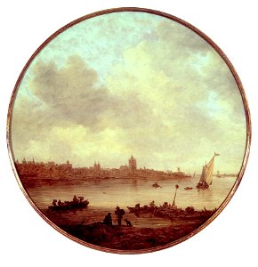 J.J. van Goyen - Gezicht op Arnhem - NK2387 - Museum Arnhem