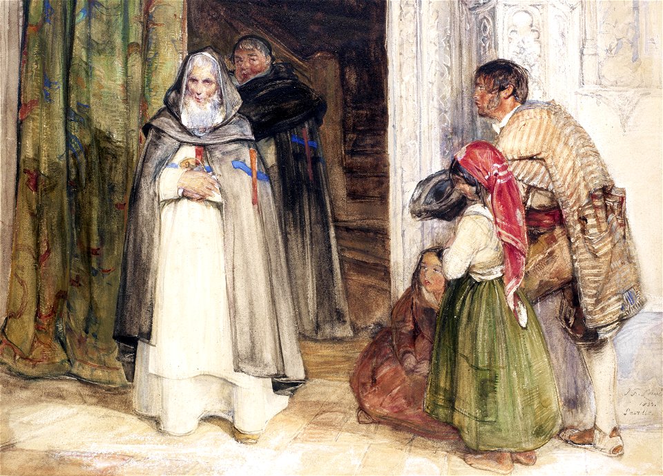 J F Lewis Alms 1833