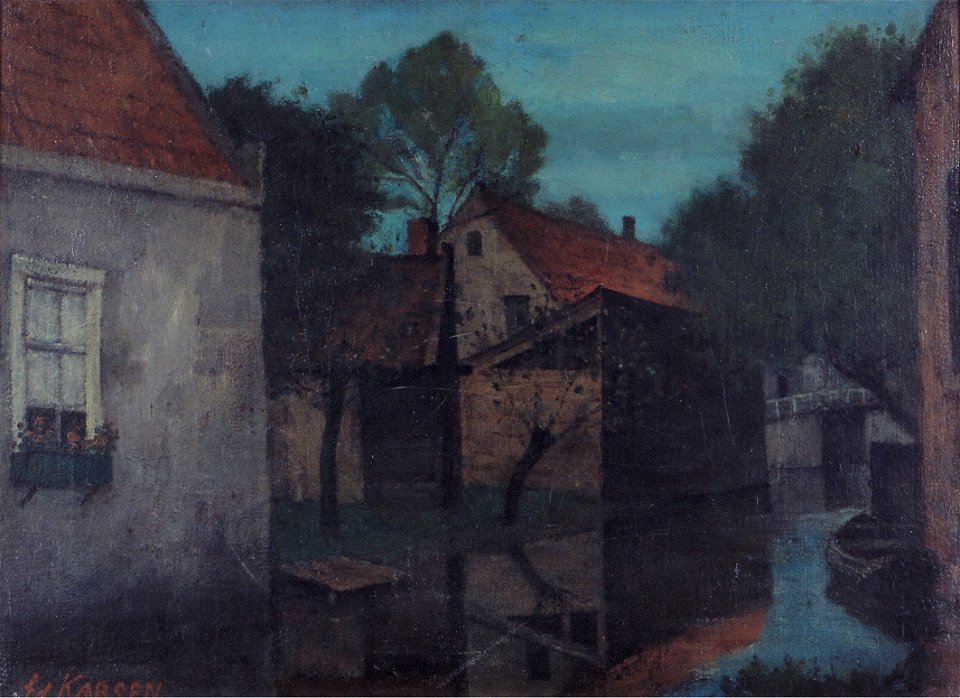 J.E. Karsen - Achterbuurtje - B2260 - Rijksmuseum