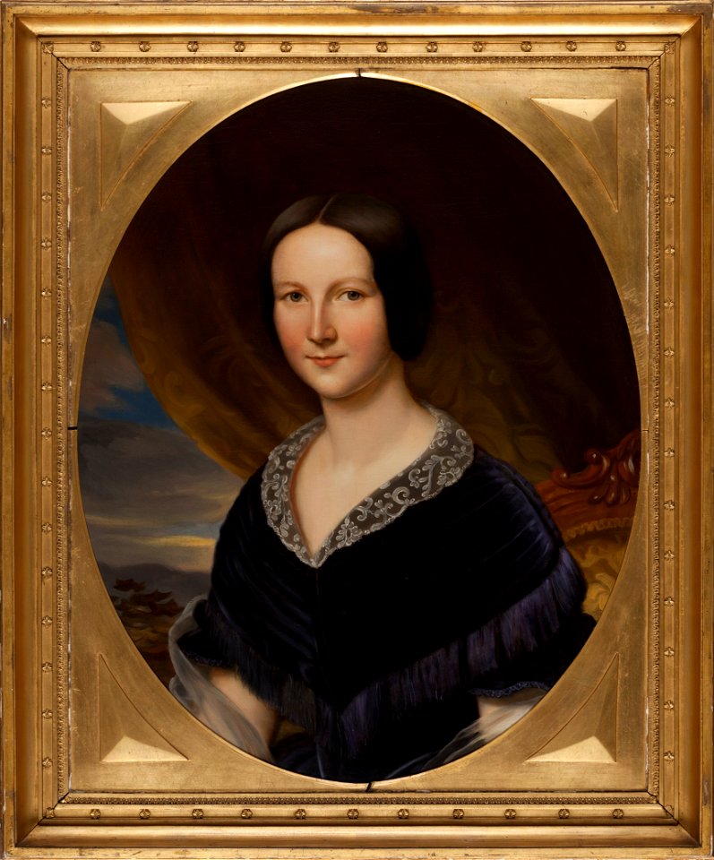J.B. van der Hulst - Adolphine Wilhelmina Anna van der Wijck (1819-1849). Echtgenote van Leopold, Graaf van Limburg Stirum - C842 - Cultural Heritage Agency of the Netherlands Art Collection