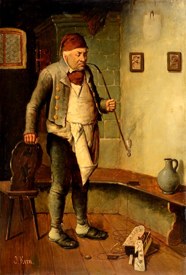 J Kern Die zerbrochene Uhr