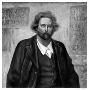 J.A.G. Acke - Erik Vullum - Norsk portrettarkiv - Riksantikvaren - V000152