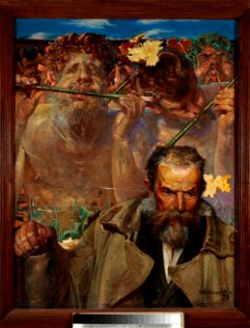 Jacek Malczewski - Story of a Song – Portrait of Adam Asnyk - MP 4654 - National Museum in Warsaw