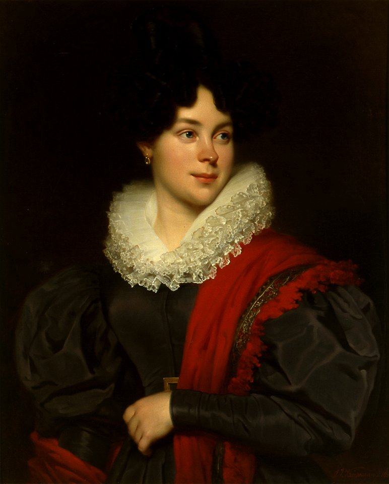 J.A.J. Kruseman - Maria Suzanna de Vries (1804-1836) - C762 - Cultural Heritage Agency of the Netherlands Art Collection