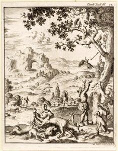 Jacht op rendieren, eekhoorns en otters, objectnr A 19896