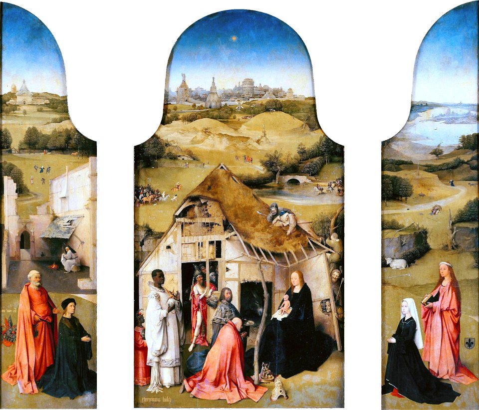 J. Bosch Adoration of the Magi TriptychFXD