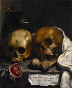 J. Falk - Vanitas - 1629. Free illustration for personal and commercial use.