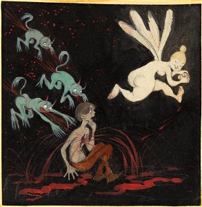 Ivar Arosenius - The Broken Heart (Self Portrait) - NMB 2710 - Nationalmuseum