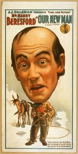 J.J. Coleman presents that odd fellow Mr. Harry Beresford in Our new man by Chas. T. Vincent LCCN2014635459