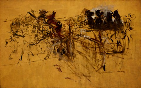 Jacek Malczewski - Ploughing (Sketch) - MNK II-b-1026 - National Museum Kraków