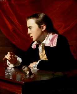 J S Copley - Boy with Squirrel