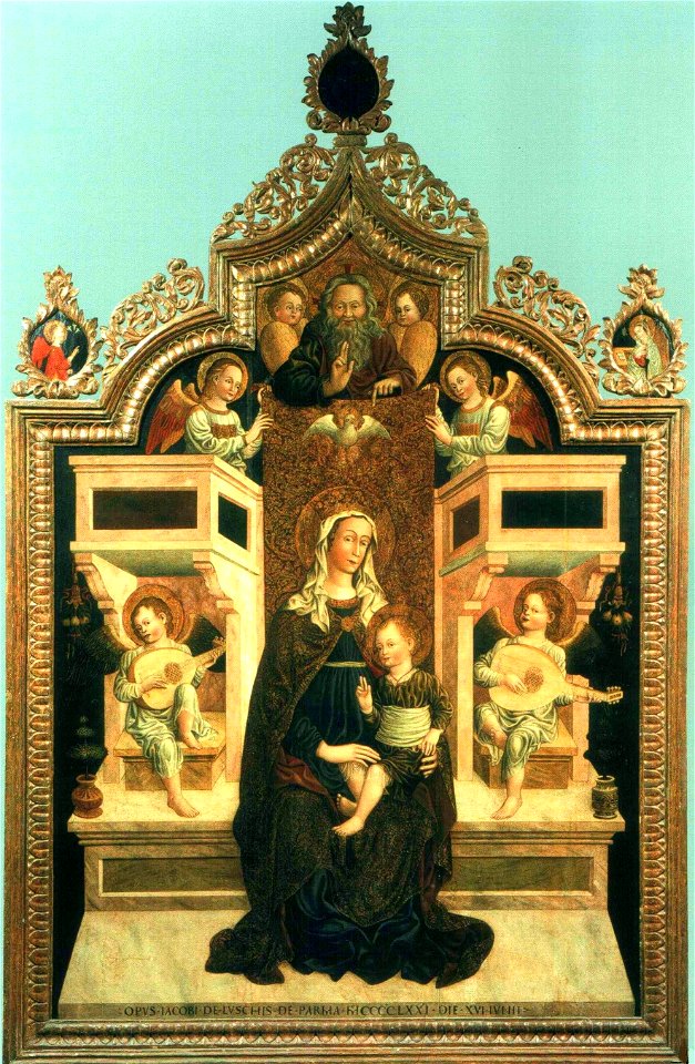 J.Loschi Madonna col Bambino e Angeli