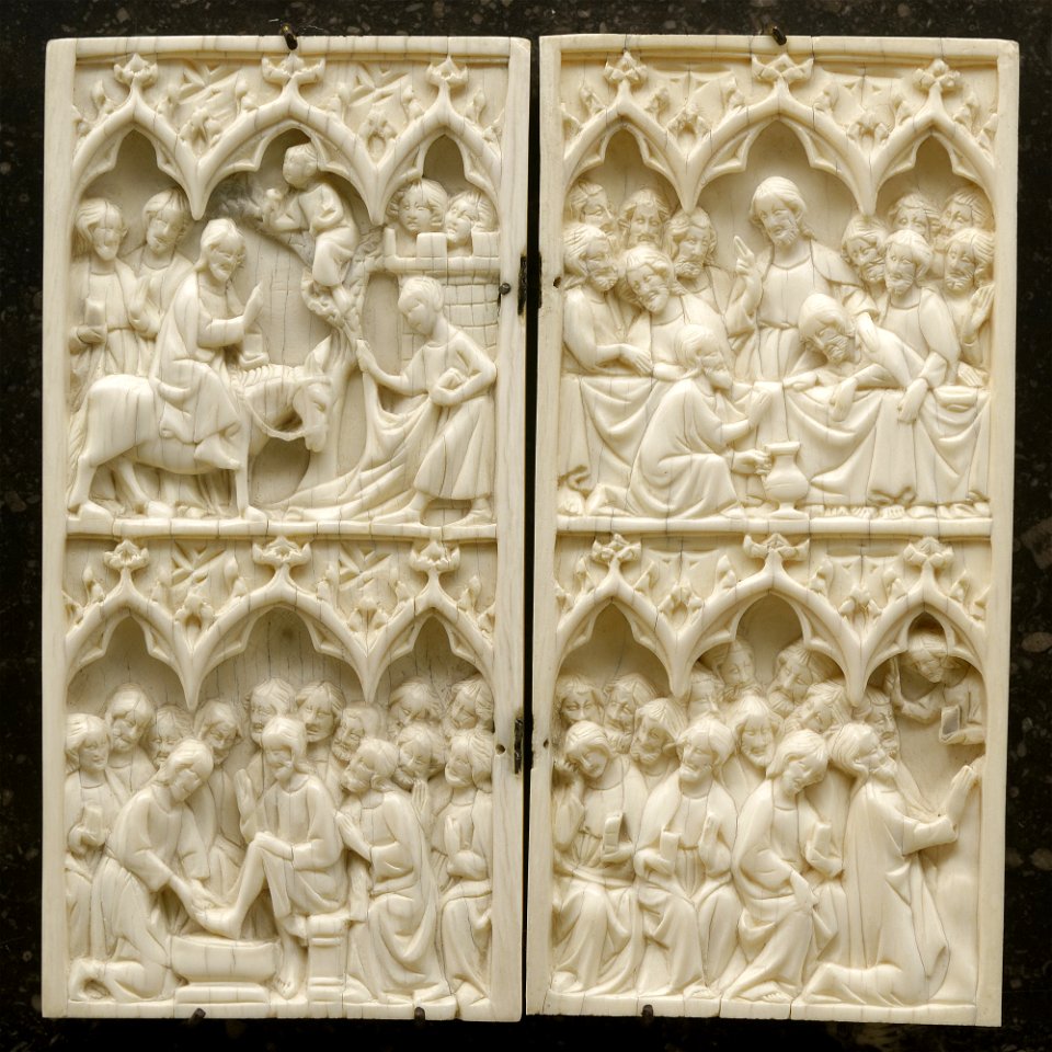 Ivory relief Gottorp Kunstkammer Nationalmuseet 10360
