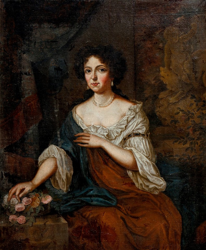 J.G. Blendinger - Maria Duyst van Voorhout (1662-1754). Echtgenote van Frederik Adriaen Baron van Reede - C1033 - Cultural Heritage Agency of the Netherlands Art Collection