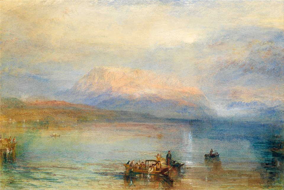 J. M. W. Turner - The Red Rigi - Google Art Project